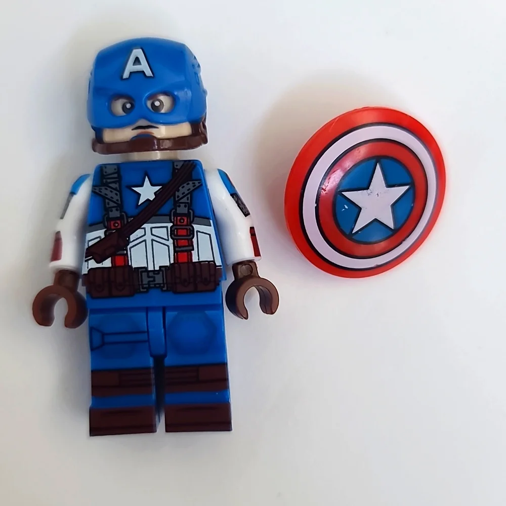 Lot of 10 Avengers Captain America Lego Compatible Minifigures Minifigs - Picture 9 of 11